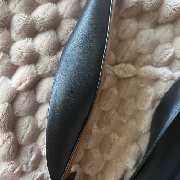 FRAME Black Leather Le Town Mules - Picture 7 of 13